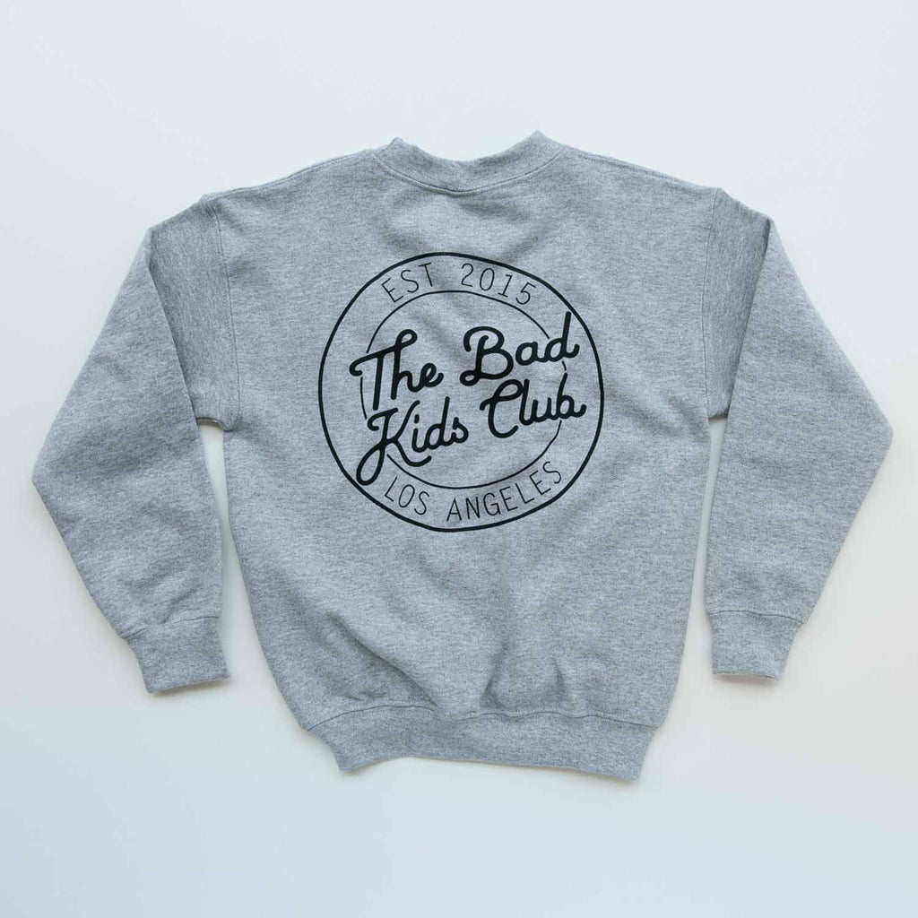 BAD KID CREWNECK SWEAT-