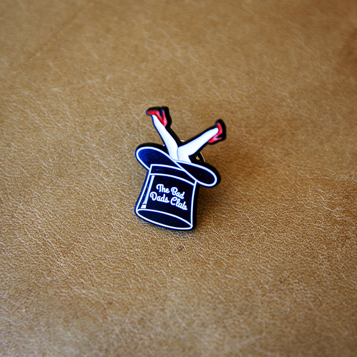 BAD DADS TOP HAT PIN - THE BAD DADS CLUB